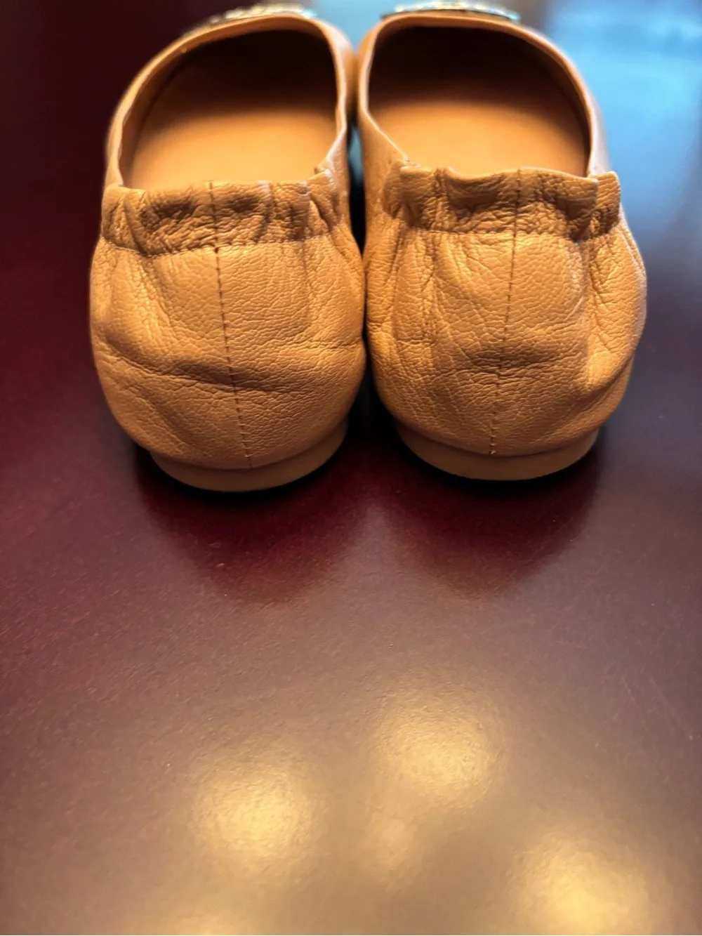Tory Burch Logo Ballet Flats